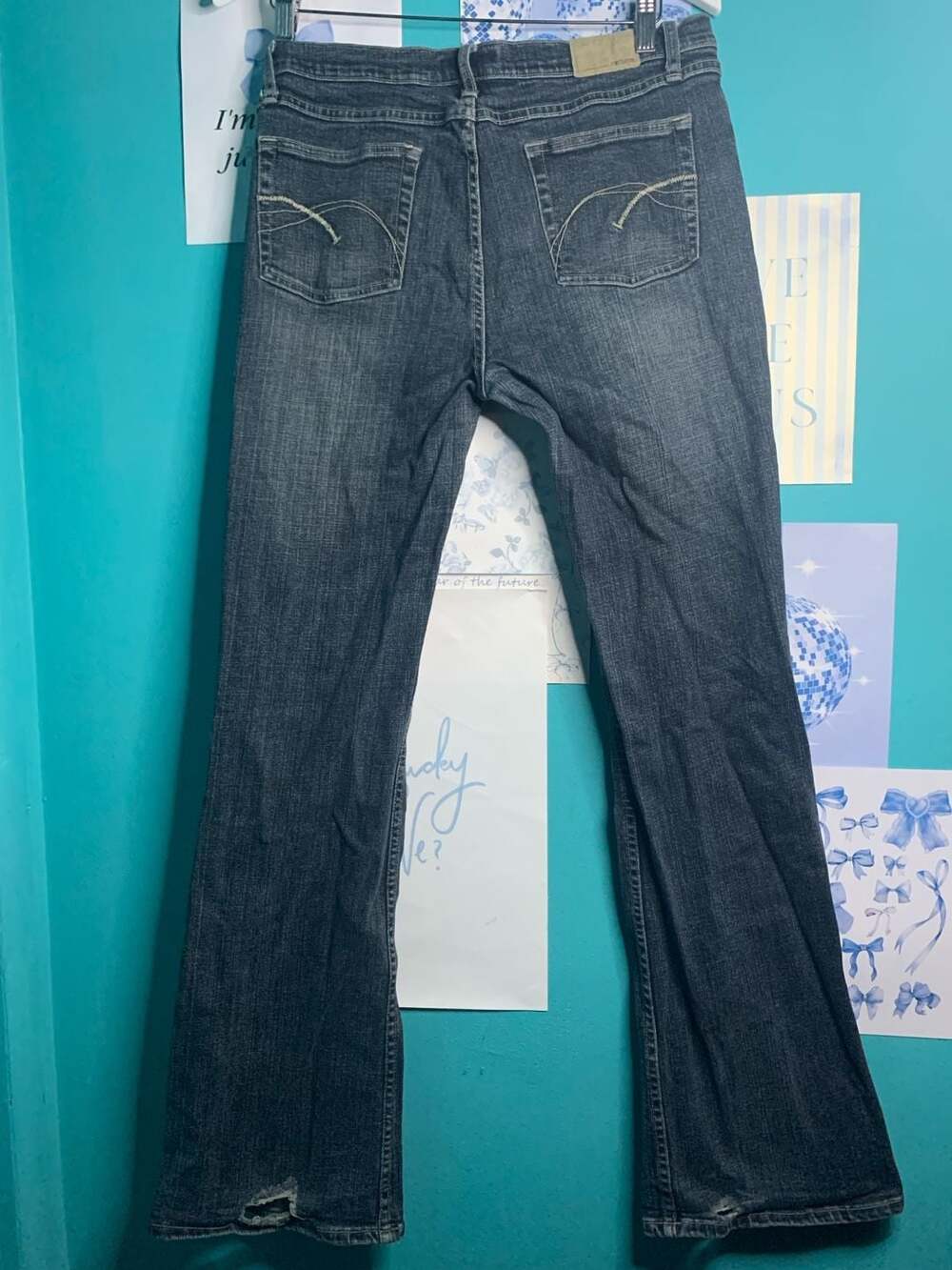 Refuge Jeans Bootcut Denim Dark Wash